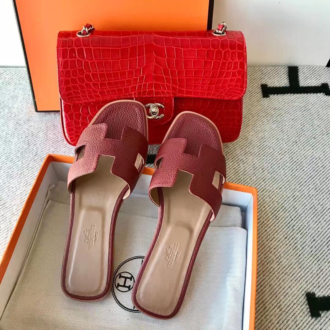 에르메스 올수공 오란 슬리퍼 샌들 토고 02